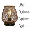 Nordic Metal Hollow Cage Candle Holder LED Lantern Battery Powered Cordless Lamp for Wedding Living Room Table Home Decor. 