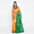 Katan Silk Saree With Blouse Piece. 