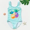 Star kids swimsuit 2~16Y Girls One-piece Swimsuit Children Girls Cute Children Baby Striped Swimwear Wholesale sw103. 
