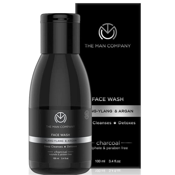 The Man Company Activated Charcoal Face Wash for Men-100 ml