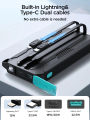 JOYROOM JR-L017 10000mAh 22.5W Power Bank with Dual Cables. 