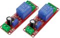 RED De-lay Timer 0-10Sec HW-010 DC 12V Del-ay Relays Module Timer Switch Adjustable Module NE555 Time De-lay Relay Shield Module Monostable Switches DC 12V De-lay Relay Timer. 
