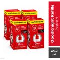 GoodKnight Liquid Mosquito Repellent Refill 45ml (Pack of 4). 