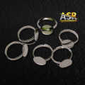 Finger Ring Base Silver & Golden color DIY accessories and others.