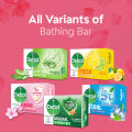Dettol Soap Skincare Quad Pack (125gm X 4), Bathing Bar Soaps with Moisturizers. 