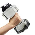 1pc 1500ml High Capacity Plastic Dumbbell Shaped Portable Water Bottle Creative Fitness Dumbbells Sport Bottle. 