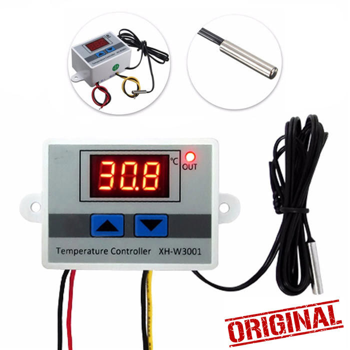 XH-W3001 Digital Heat & Cool Temperature Controller with LED display AC 220V