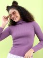 Pantoneclo Premium Quality Women's Multicolor High Neck Sweater / Cardigan / Jumper. 