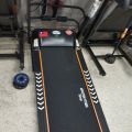 Motorized T600C Black ,taiwan 5in1,Treadmill with Body Massager, Dumbbell Set. 