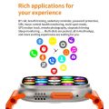 K10 Ultra SmartwatchSIM Support Smartwatch Fitness Tracking Smart Watch 2.1" Display, Wireless Charger and Bluetooth Connectivity Calling & Music Smartwatch.