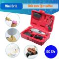 Mini Hand Drill Machine Electric PCB and Circuit Drill Machine Full Set with Adapter. 