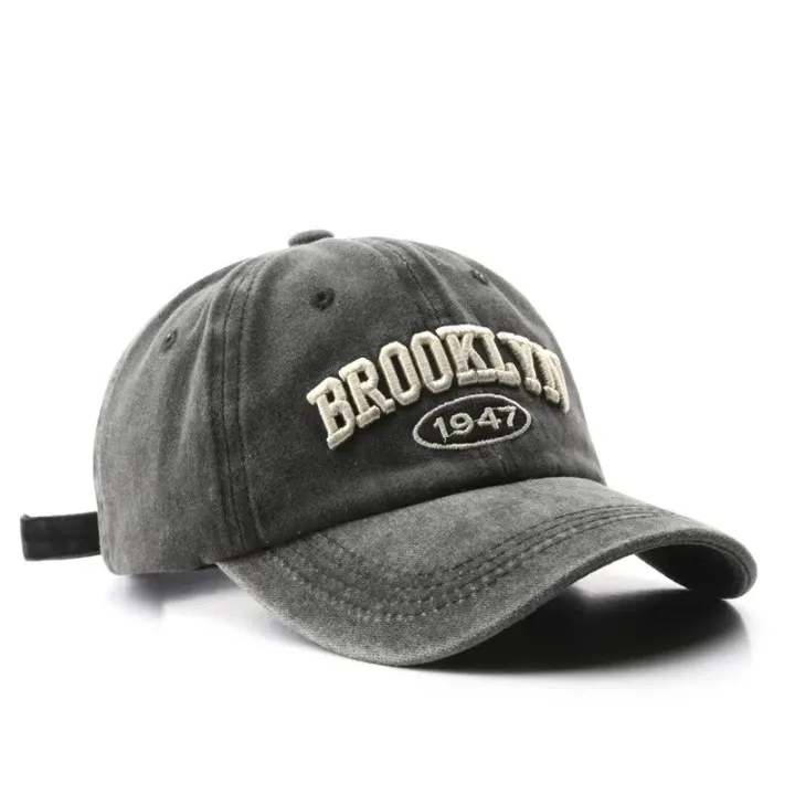brooklyn%20Alphabet%20Baseball%20Cap%20Cowboy%20baseball%20cap%20-%20Image%207