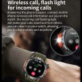 Smart Watch Men With LED Lighting Compass Sports Fitness Tracker Watch IP68 Waterproof Bluetooth Talk SmartWatch For Android IOS. 
