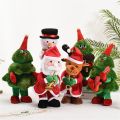 Kids Genius Doll Xmas Simply Christmas Tree Singing Dancing Plush Toys Animated. 