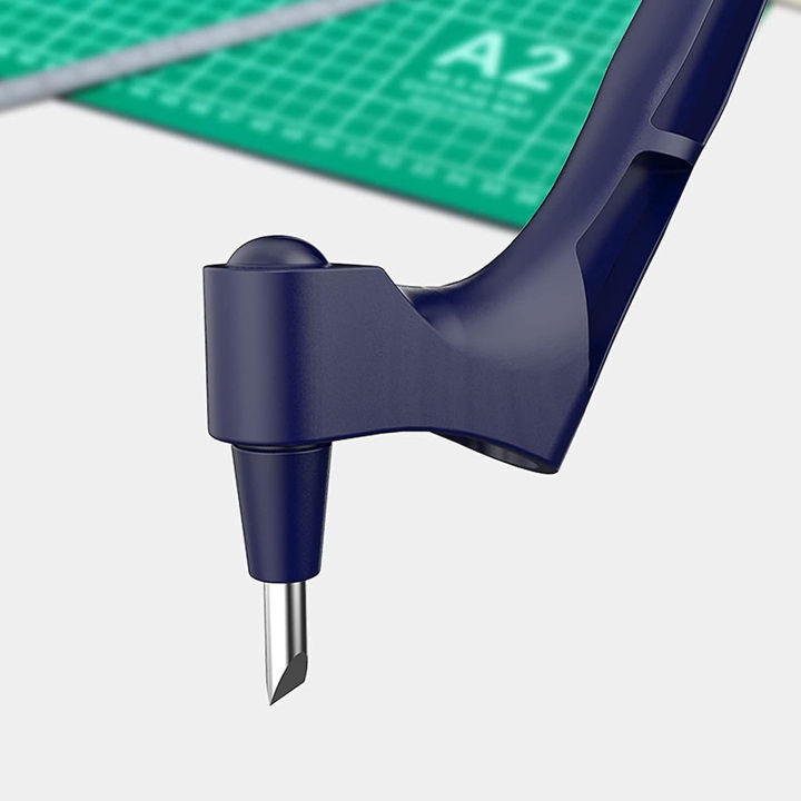 KOGEEK%20Craft%20Cutting%20Tools%20Stainless%20Steel%20Craft%20Kni-ves%20with%20360-degree%20Rotating%20Blade%20Art%20Cutting%20Tool%20for%20Craft,%20Hobby,%20Scrapbooking,%20Stencil%20(Black)%20-%20Image%205