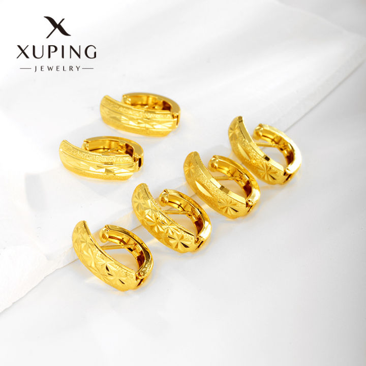 Xu Ping Jewelry, Flash Sand, Car Flower Earrings, Earrings