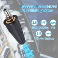 Pressure Washer Tips Turbo Nozzle, Rotating Pressure Washer Nozzle. 