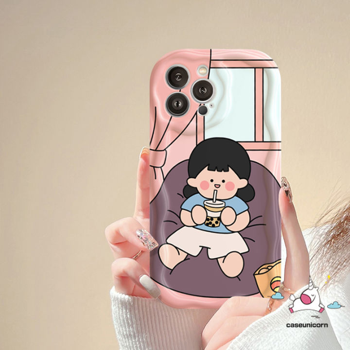 Couples%20Boy%20Girl%20Case%20Compatible%20Infinix%20Hot%2011%2012%2010%209%208%20Play%2030%2020%2030i%2010Lite%20Smart%207%206Plus%206%205%20SPARK%20GO%2010%20Note%2030%2012%20Wavy%20Curved%20Edge%20Soft%20Candy%20Color%20Phone%20Case%20-%20Image%202