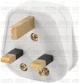 Heavy Duty Fuse Protection AC Power Plug AC 250V 13A 3 Pin Power Plug Connector For 3 Pin Socket Rewireable 3 Prong UK Electrical Power Cord Connector Male Adapter. 