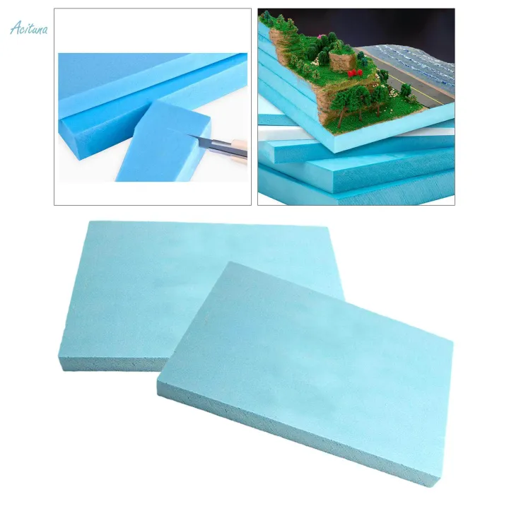2x%20Miniature%20Craft%20Foam%20Board,%20DIY%20Landscape%20Scenery%20Building%20Foam%20Slab%20Diorama%20Base%2030cmx20cmx4cm%20-%20Image%204