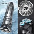 Electric Shaver for men's electric shaver Smart razor for Beard timmer IPX7 waterproof Wet And Dry shaving machine Men Shaver.