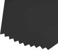 Black Card Paper A4 300gsm 10 Sheets - Double-Side Card-Stock - Black Paper Coloured Craft Art Paper Hard Card Origami Paper Card Paper Design Papers.. 