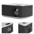 Movie Projector 1920X1080P Hd 110 Inches Max Projection Size Short Focus Design Mini for Home Theater Earphones Computers. 
