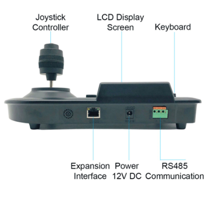 3D%20Axis%20Joystick%20CCTV%20Keyboard%20Controller%20Keypad%20for%20AHD%20US%20Plug%20-%20Image%207