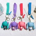 Hatsune Miku Keychain Anime Figure 6Cm Pvc Key Chain Ornaments Gifts Pendant Couplen Cute Doll Car Bag Keyring Birthday Gift.