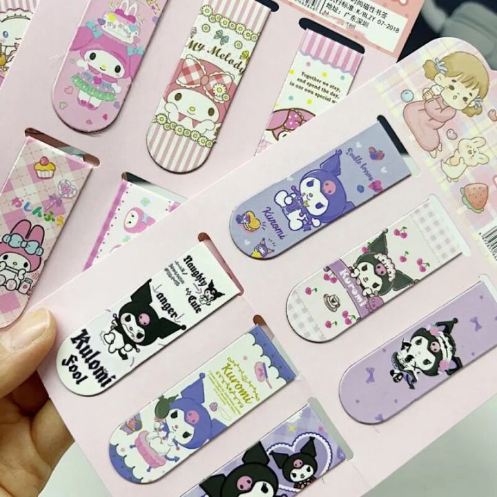 6pcs/set%20Sanrio%20Kuromi%20Magnetic%20Bookmark%20Cartoon%20Book%20Mark%20Kawaii%20School%20Supplies%20Magnetic%20Bookmark%20Clip%20Book%20Readers%20Stationery%20-%20Image%204