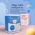 Electric Money Bank for Kids, Kids Money Bank, Password Safe Money Bank,Electric Piggy Bank, Mini Atom Electronic Coin Bank Box for Password Lock Case.