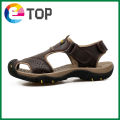 Summer Men Sandals Fashion Men Leather Sandals Luxury Male Outdoor Sandals Summer Beach Leather Shoes.
