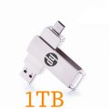 【 24h Ship+Ready stock】HP Original OTG flash drive metal pendrive 2TB 1TB 512G 256GB 128G type-c usb dual pendrive OTG USB Flash Drive pendrive type c. 