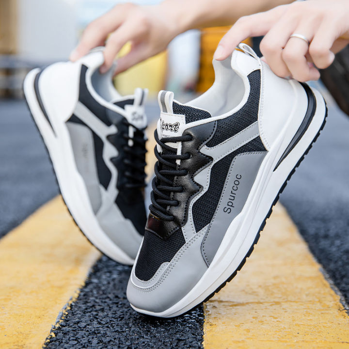 Men's%20Shoes%20Summer%20Breathable%20Trendy%20Wild%20Running%20Men's%20Casual%20Sports%20Mesh%20Shoes%20Men's%20White%20Daddy%20Shoes%20-%20Image%203
