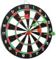 Ninja - 18 inch Dart Board - Black and White. 