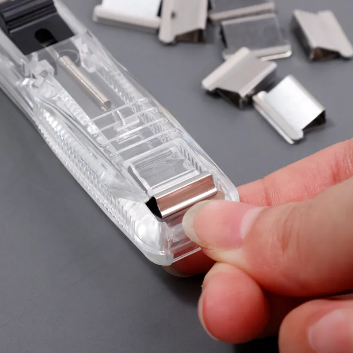 Staple%20Metal%20Clip%20Push%20Hand%20Paper%20Clipper%20With%20Refill%20Fixing%20Organizing%20Stapler%20Reusable%20Push%20Clamp%20For%20Document%20File%20Stationery%20-%20Image%203