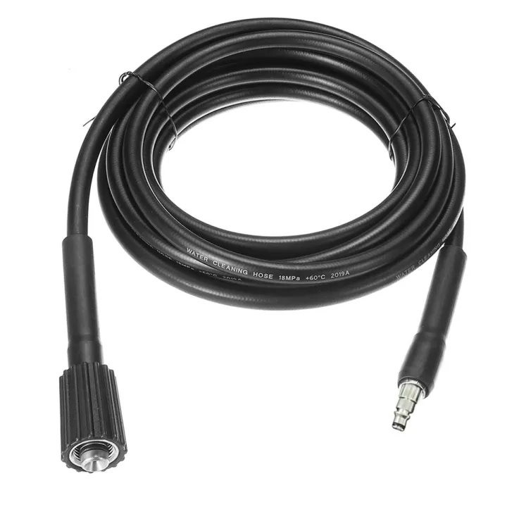 KOGEEK High Pressure Washer Hose M22 18Mpa 5/10/15m Black Garden Washer Pipe Sprayer Hose Partially Compatible with Nilfisk C100 C110 C120 C130 C140
