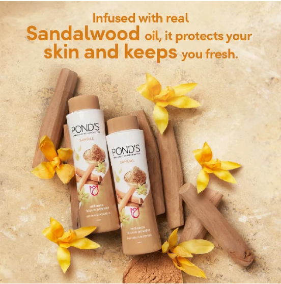Ponds%20Sandal%20Radiance%20talcum%20powder%20100gm%20-%20Image%202