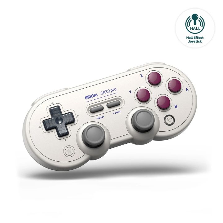 8BitDo%20SN30%20Pro%20Game%20Controller%20for%20Nintendo%20Switch%20Android%20MacOS%20Steam%20Windows,Hall%20Effect%20Joystick%20Wireless%20Bluetooth%20Gamepad%20-%20Image%202