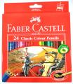 Faber-Castell Classic Color Long Pencils - 24 Pcs. 