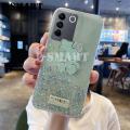 For VIVO V27 V27E Case Shiny Ring Cases Glitter Soft Transparent Hello Kitty Casing for VIVO V27E V27 Back Cover Stars Moon Girls. 