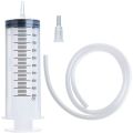 Large Syringe Tubing 500ML Plastic Syringe with Tube Converter Cap. 