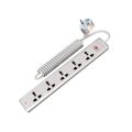 Super Star Smart Extension Socket 2 PIN 5 Socket Multi Plug Five Port Point Cord Multiplug.