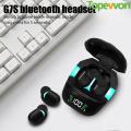 TWS G7S Bluetooth Earphones Wireless Headphones Gaming Headset LED Display Waterproof Reduction Earbuds. 