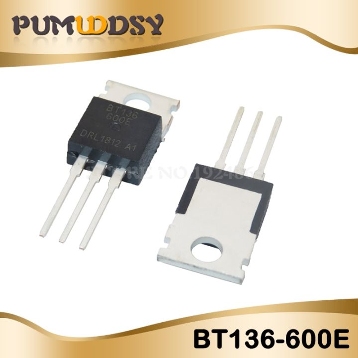 10pcs/lot%20New%20BT136-600%20BT136-600E%20TO-220%20Triac%20600V%204A%20BT136%20IC%20-%20Image%202