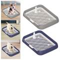 Dog Toilet Reusable Portable Litter Tray for Small Animals Puppy Rabbit gray. 