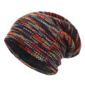 AETRUE Knitted Hat Women Skullies Beanies Winter Hats For Men Bonnet Striped Caps Warm Baggy Soft Female Wool Male Beanie Hat.