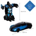 Niceeshop 1:14 Model Rc Car Robot Deformation Car One Button 2.4Ghz Remote Control Car.