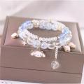 Sanrio Bracelet gifts ideas for friends Kawaii Anime Melody Kuromi Cinnamoroll Crystal Bracelet Girl Ins Jewelry Couple Sanrio Kids Toys. 