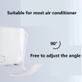 Air Conditioner Wind Deflector Blowing 90*27cm Adjustable Retractable Air Conditioning Windshield For Home Office. 